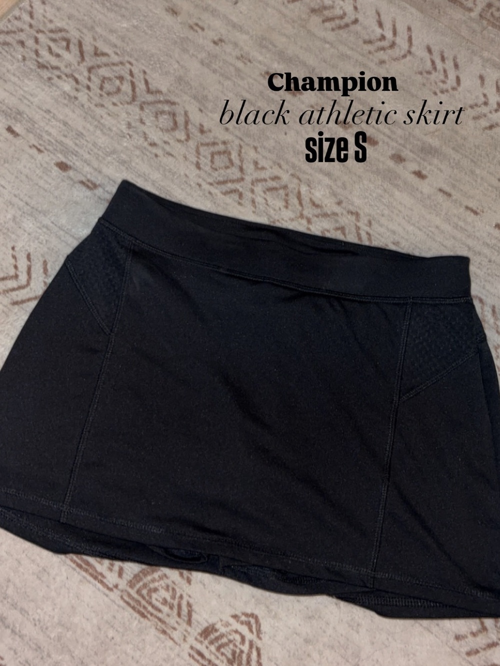 Champion Women's Black Athletic Skort